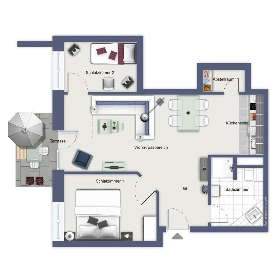 Haus Am Park Wohnung 04 Kuehlungsborn Luaran gambar
